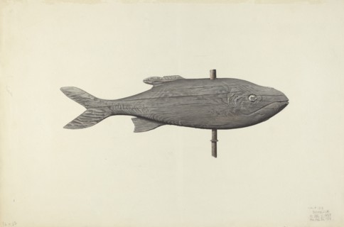 Fish Weather Vane, 1939.