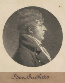 Benjamin Ricketts, 1805.