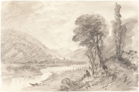 Landscape, 19th century.
