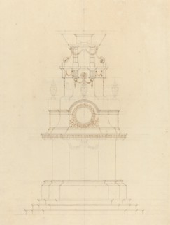 Design for a Catafalque.