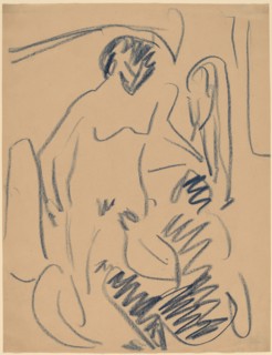 Nude on the Beach, 1910.