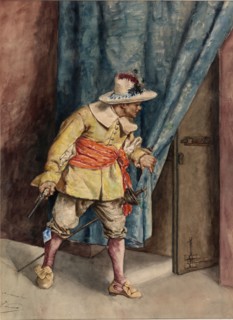 Musketeer on Guard, n.d.