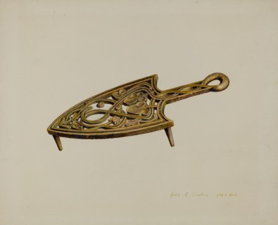 Flat Iron Stand, c. 1939.