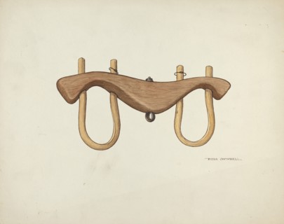 Yoke for Oxen, 1935/1942.