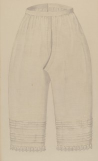 Woman's Drawers, c. 1937.