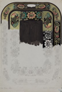 Toleware Tray, 1935/1942.