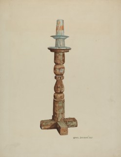 Pascal Candlestick, 1937.