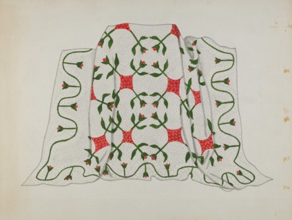 Patchwork Quilt, c. 1936.