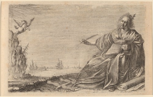 The Muse of Poetry, 1634.