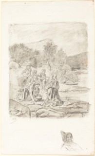 Washerwomen, c.1884-1887.
