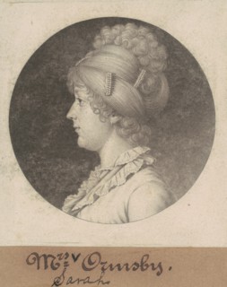 Sarah Mahon Ormsby, 1801.