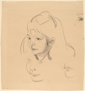 Studies of Jean, c. 1920.