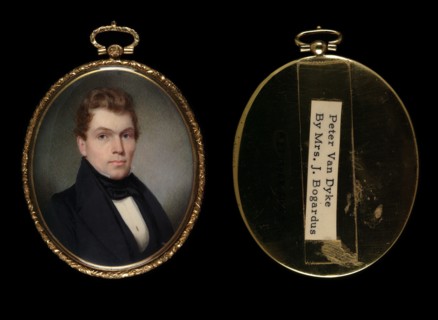 Peter Van Dyke, ca. 1835.