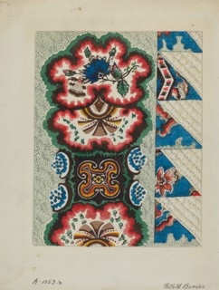 Quilted Coverlet, c. 1936.