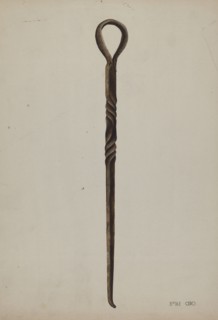 Rope Making Tool, c. 1938.
