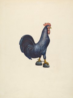 Wooden Rooster, 1935/1942.