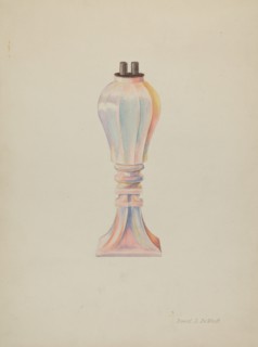 Whale Oil Lamp, 1935/1942.