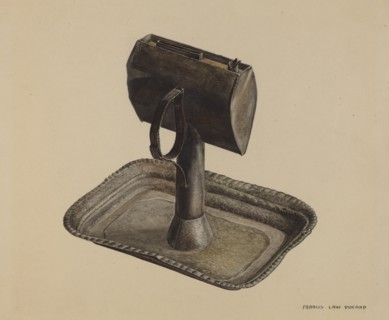 Whale Oil Lamp, 1935/1942.