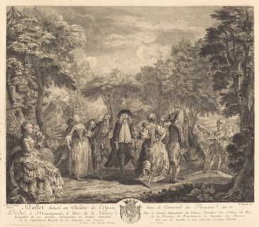 Ballet at the Opera, 1761.