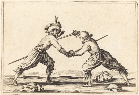 Duel with Swords, c. 1622.