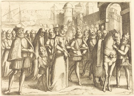 Arrival at Valencia, 1612.