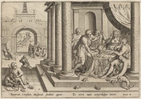The Plague of Frogs, 1585.