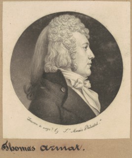 Thomas Wright Armat, 1799.