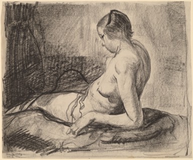Nude Girl Reclining, 1919.
