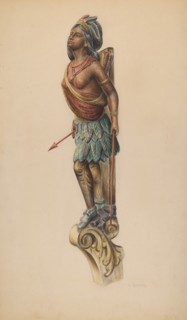 Ship's Figurehead, c. 1938.