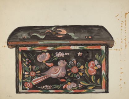 Native Pine Box, 1935/1942.