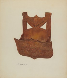 Hanging Comb Rack, c. 1939.