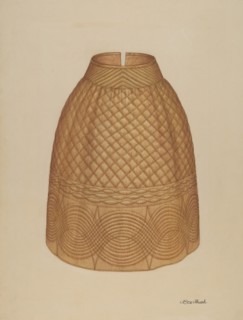 Quilted Petticoat, c. 1938.