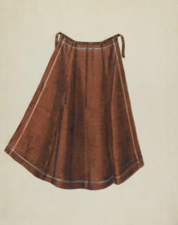 Shaker Work Apron, c. 1936.