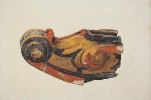 Ship's Billethead, c. 1939.