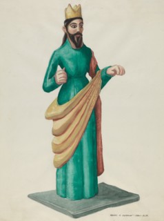 Archangel "Bulto", c. 1937.