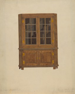 Corner Cupboard, 1935/1942.