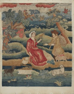 Needlepoint Panel, c. 1939.