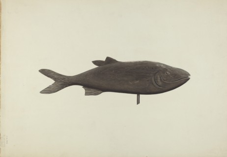 Fish Weather Vane, c. 1939.