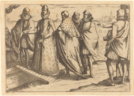 Embarkation at Genoa, 1612.