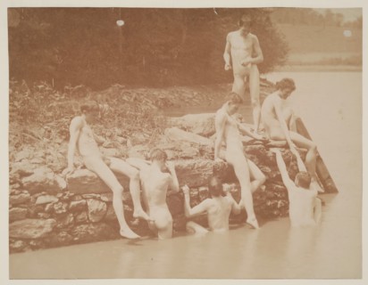 Study for "Swimming", 1883.