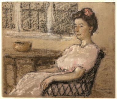 Seated Woman in Pink, 1902.