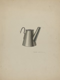 Miner's Oil Lamp, 1935/1942.