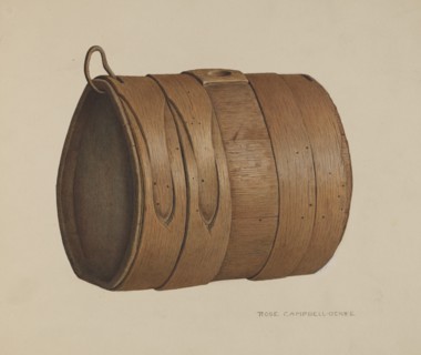 Antique Liquor Keg, c. 1941.