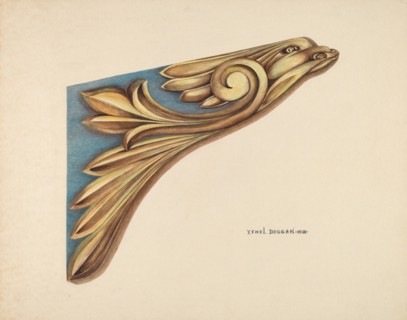 Figurehead from Yacht, 1938.