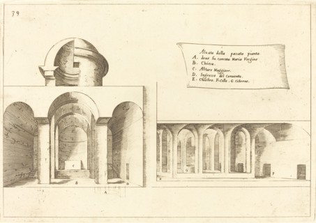 Elevation of a Church, 1619.