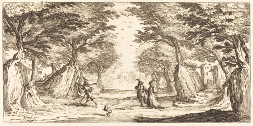 Landscape, in or after 1635.