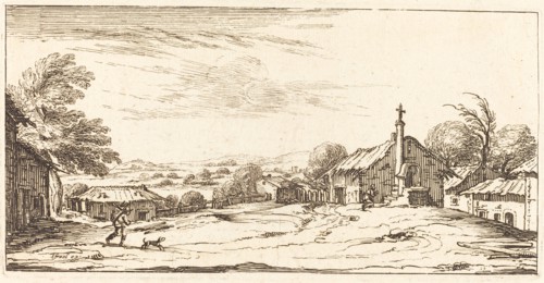 Landscape, in or after 1635.