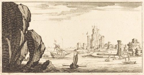 Landscape, in or after 1635.