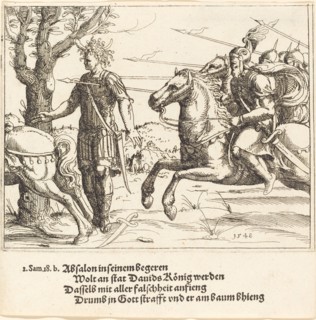 Absalom Slain by Joab, 1548.