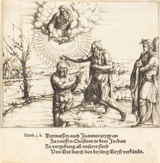 The Baptism of Christ, 1547.